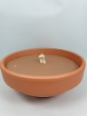 Sviečka OPEN CLAY, sypaná KERAMIKA, stredná