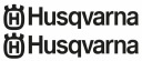 Nálepky HUSQVARNA 25cm 2ks, matná čierna