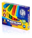 Plastelína 8 farieb, ASTRA