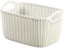 Košík, obdĺžnikový kôš KNIT XS CURVER