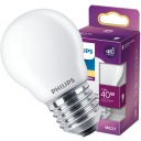 LED GUĽOVÁ žiarovka E27 4,3W = 40W 2700K PHILIPS