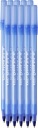 Modré guľôčkové pero BIC ROUND STIC CLASSIC, 1 mm x 10 KS