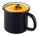 Smaltovaný hrnček Silesia, 300 ml, na indukciu a plyn
