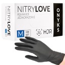 Rukavice HJR NITRILOVÉ Rukavice BLACK Onyx BLACK M