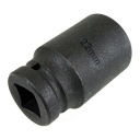 NÁRAZOVÁ ZÁSUVKA DLHÁ 1/2 PALCA PRE KĽÚČ CRV 80 mm 22 mm