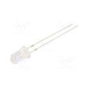 LED dióda 5mm teplá biela S.J číra 35000mcd OSM54K51111A