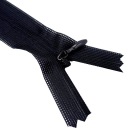 Skrytý zips 60cm ČIERNA 8049
