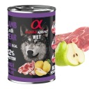 ALPHA SPIRIT Mokré krmivo pre psov LAMB 400g