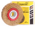 MOSADZOVANÁ DRôTENÁ KOTÚČOVÁ KEFA 100 x 20mm DREL