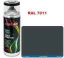 RAL 7011 AKRYLOVÝ LAK SPREJ sivý LESK 1233