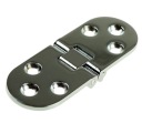 Strojový záves na stôl, sklopná doska, chróm, 80 x 30 mm