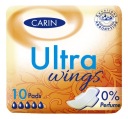 Carin Ultra wings hygienické vložky 10 ks