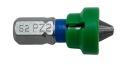 25mm bit PZ-2 Pozidriv s magnetickým držiakom