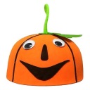 Plsť Klobúk Oranžová TEKVICA Outfit Maškarné šaty Karneval Halloween Prom