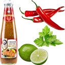 Koriander, limetka a čili omáčka 300 ml THAI DANCER