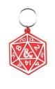 Kľúčenka Dungeons and Dragons s kockami Gumová kľúčenka pre otca