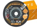 DISKY KOVOVÉ REZNÉ KOTOUČE INOX OCEL 50x0,8x6 RHODIUS GERMANY XT8