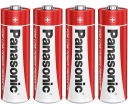 Zinkovo-uhlíková batéria Panasonic AA (R6) 4 ks.