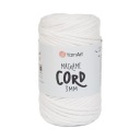 250g Macrame Cord 3mm 751 biela