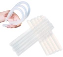 NÁPLNE DO PISTOLE NA TEPLOLEPNÉ, ČIERE, TRANSPARENTNÉ, 11mm, 30cm, 10ks
