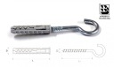 STALCO STROPNÝ HÁK + ČEP 10MM X 50MM