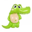 HELIUM NARODENINOVÝ FÓLIOVÝ BALÓN, KROKODÝL ZELENÝ