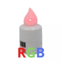 Cortina LED RGB vložka Elektrické batérie Sviečková lampa 160 dní C11