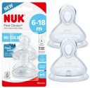 NUK FC+ ČÍSLO RIADENIA PRIETOKU RODIČ 6-18M 2KS