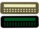 VELCRO NÁŠIVKA POLISH FLAG LASER REZANÁ 25x80 M-TAC ZELENÁ/FLUORESCENCE