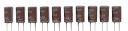 10uF 450V 10 µF 450 V DLHÁ ŽIVOTNOSŤ (10 KS) ELEKTROLYTICKÝ KONDENZÁTOR