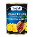ANANÁSOVÉ KÚSKY 565g Vo svetlom sirupe