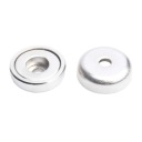 Magnetický držiak 16x6,5x3,5x5 s otvorom, cylindrický, 1 kus