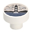 Biela drevená nábytková kľučka GD08 + LANTERN V63