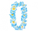 HAVAJSKÝ NÁHRDELNÍK MODRÉ KVETY ALOHA PARTY