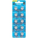10x batéria Vinnic G13 L1154 A76 LR44 AG13 batérie