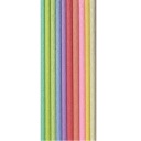 Tradičný krčený hodvábny papier MIX Pastel 10 farieb