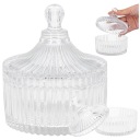 SUGAR BOWL veľká nádoba na cukor 200 ml, elegantné sklo, ideálne na stôl