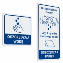 Save Water, Save Paper - samolepky