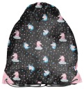 Školská taška na dievčenské topánky Unicorn