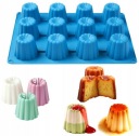 SILIKÓNOVÁ FORMA NA RELÉ SVIEČKY CANELE PANACOTTA MUBBLES