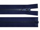 Členkový zips na mikinu 70cm / NAVY BLUE
