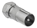 RF anténny adaptér F/wt-TV/wt 75Ohm