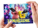 POZVÁNKA NA NARODENINY DIEŤAŤA SPONGEBOB + OBÁLKA ZDARMA
