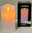LED sviečka 12,5 cm / 7 cm Cortina pohyblivý plameň