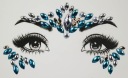 KRYŠTÁLOVÉ NÁLEPKY NA TVÁR DIAMANTY MAKE UP 3D