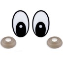 Bábika maskota EYES v bezpečí biela FAIRYTALE