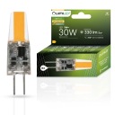 LED CAPSULE žiarovka MINI G4 3W = 30W 3000K TEPLÁ FARBA COB 12V LUMILED
