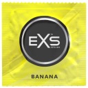 EXS BANANA kondómy 1 ks, príchuť banán, klasický zvlhčený orálny sex