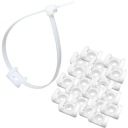 RÚČKA UPEVŇOVACIEHO KÁBLA 16x11 mm 100 ks