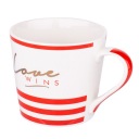 DARČEKOVÝ HRNČEK na kávu, čaj, porcelán, 350 ml